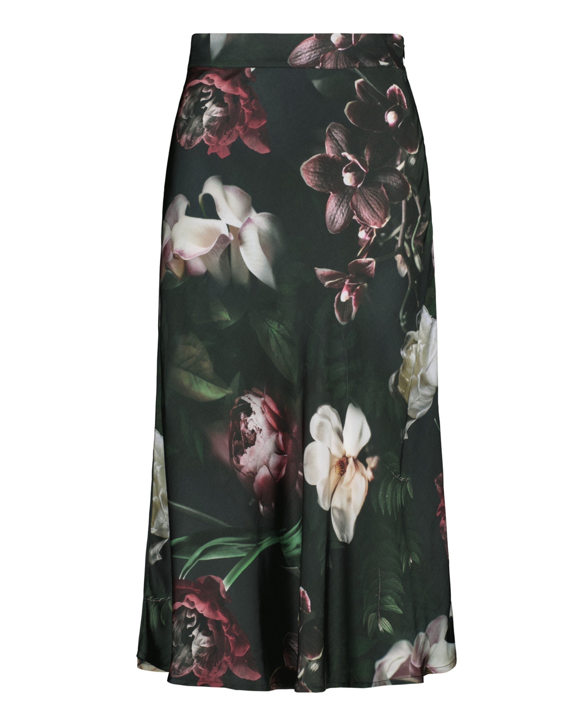 Classic Midi Skirt, Noir
