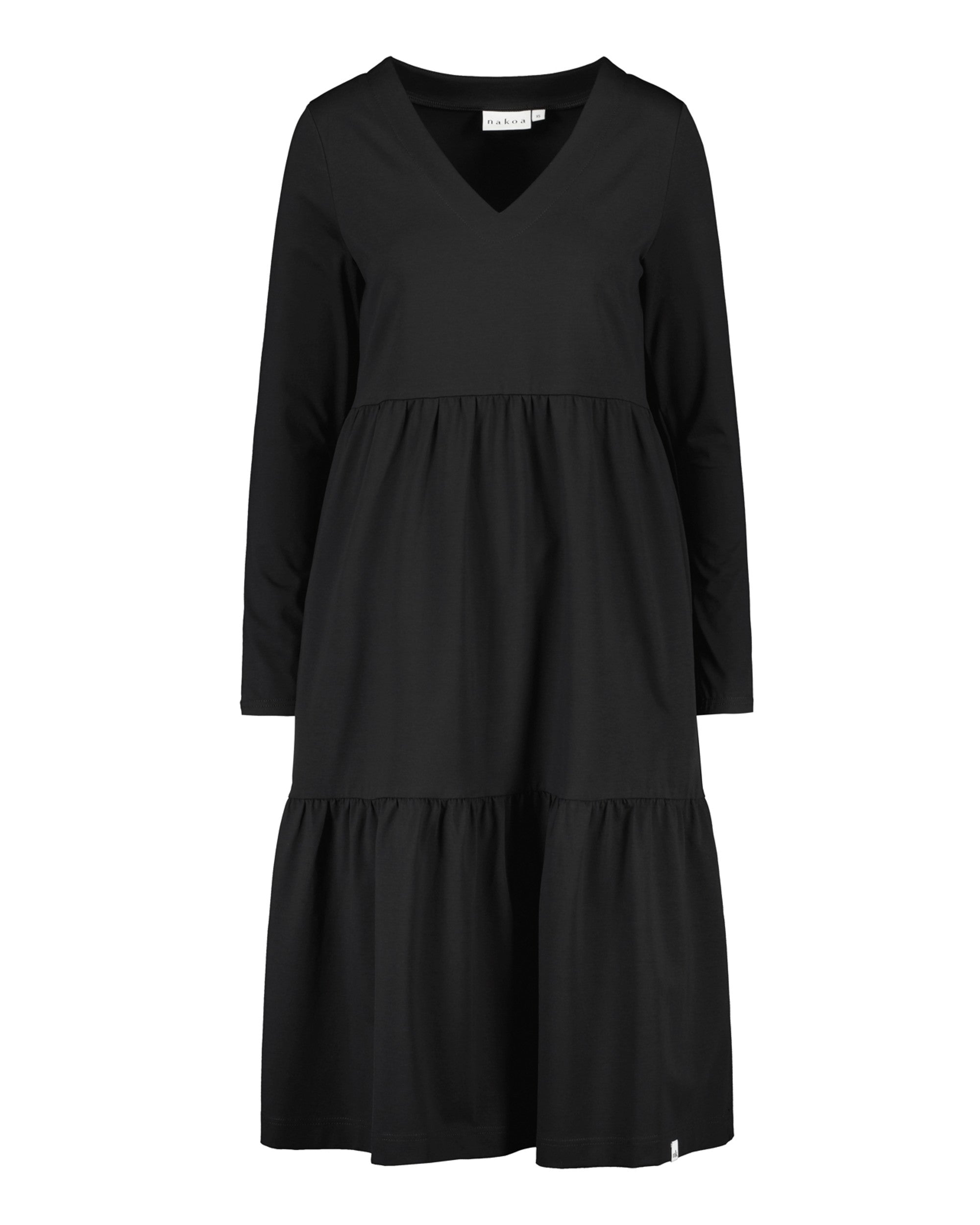 Amélie Dress Lagenkleid, Schwarz