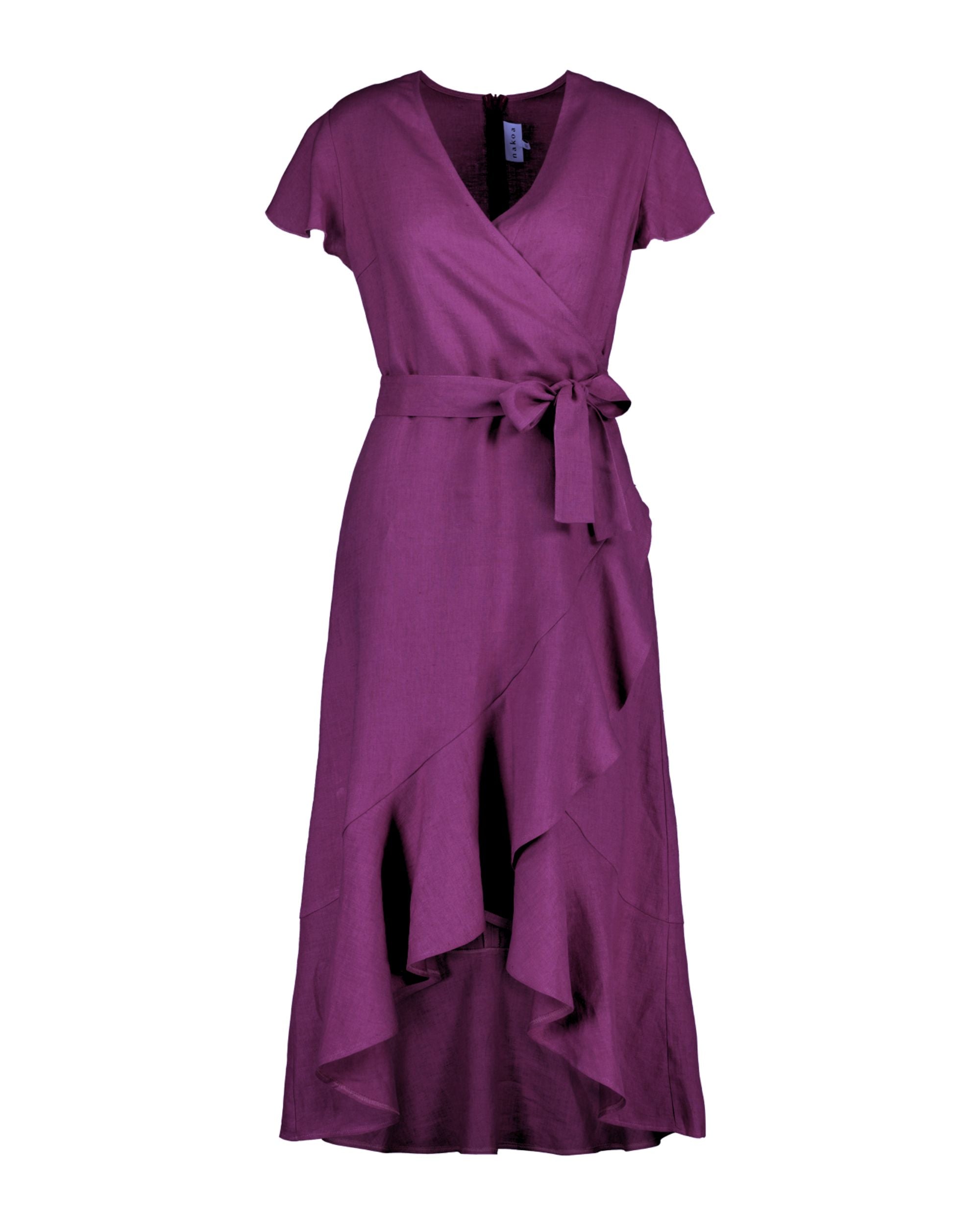 Women's Wrapdress, Black – Nakoa Oy