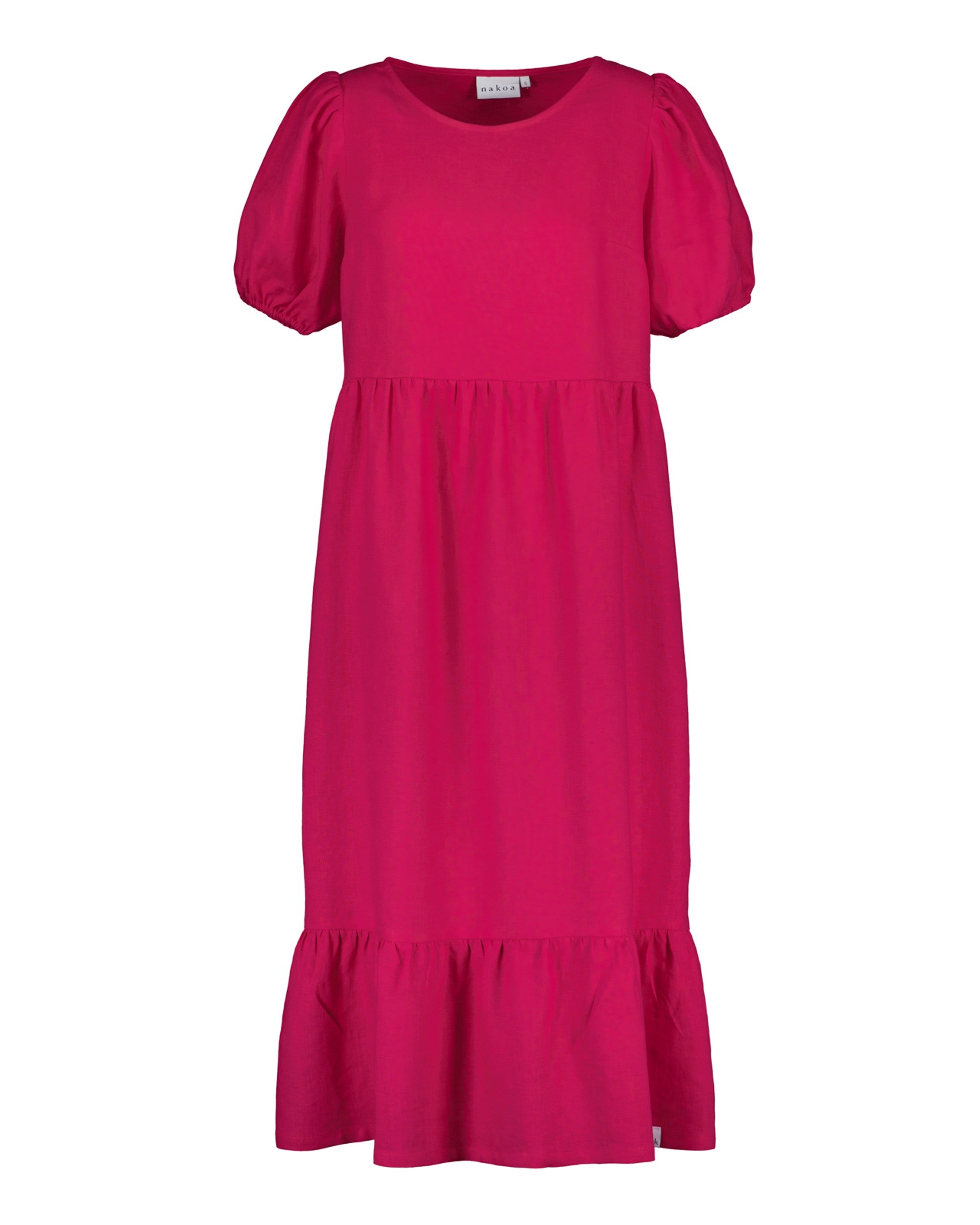 Astrid Dress, Pink Peacock
