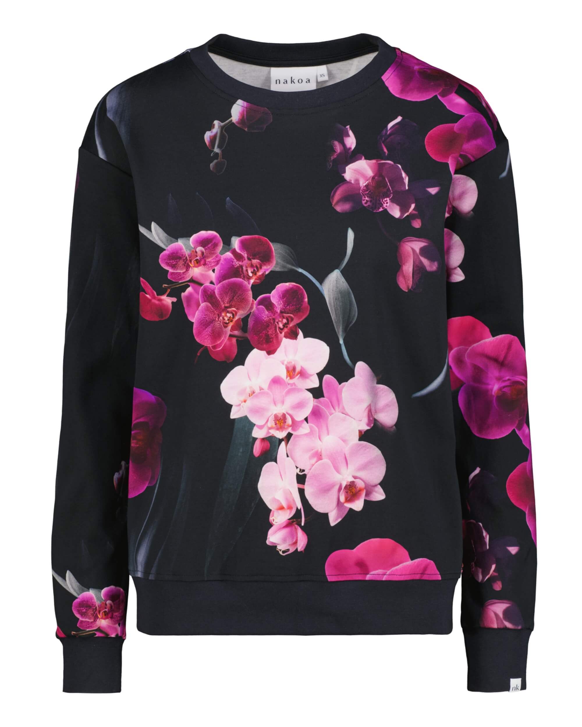 Casual Chic Print Shirt, Orchid