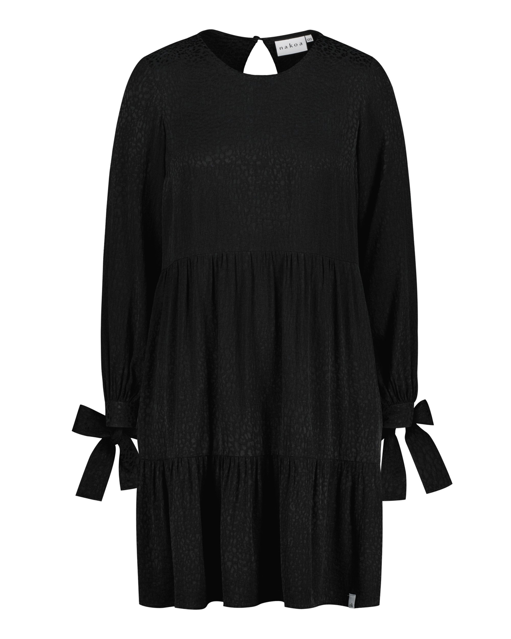 Hailey Dress, Black Leo