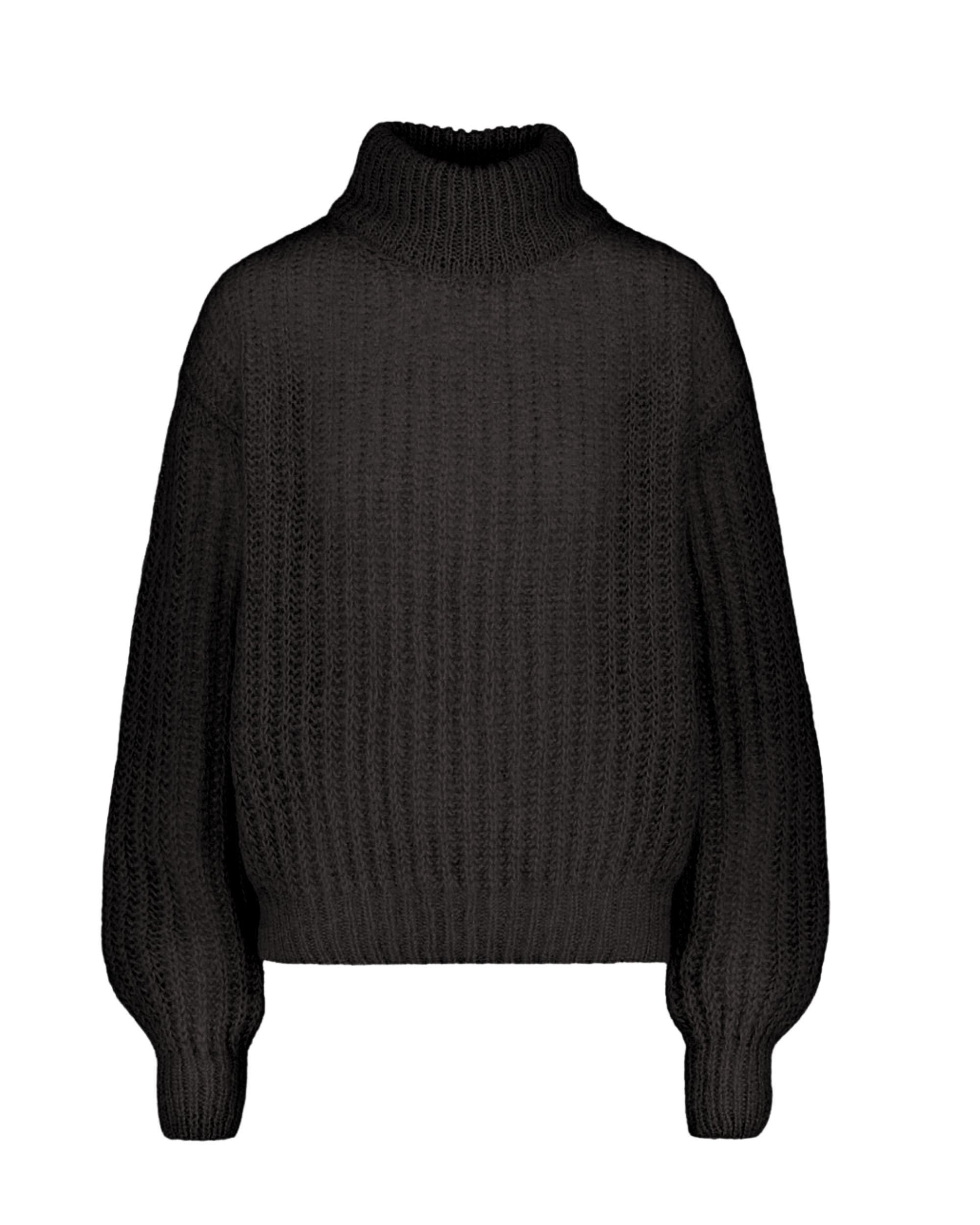 Robin Mohair Knit, Black