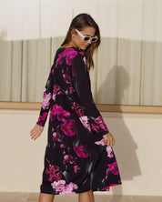 Amélie Dress layered dress, Orchid