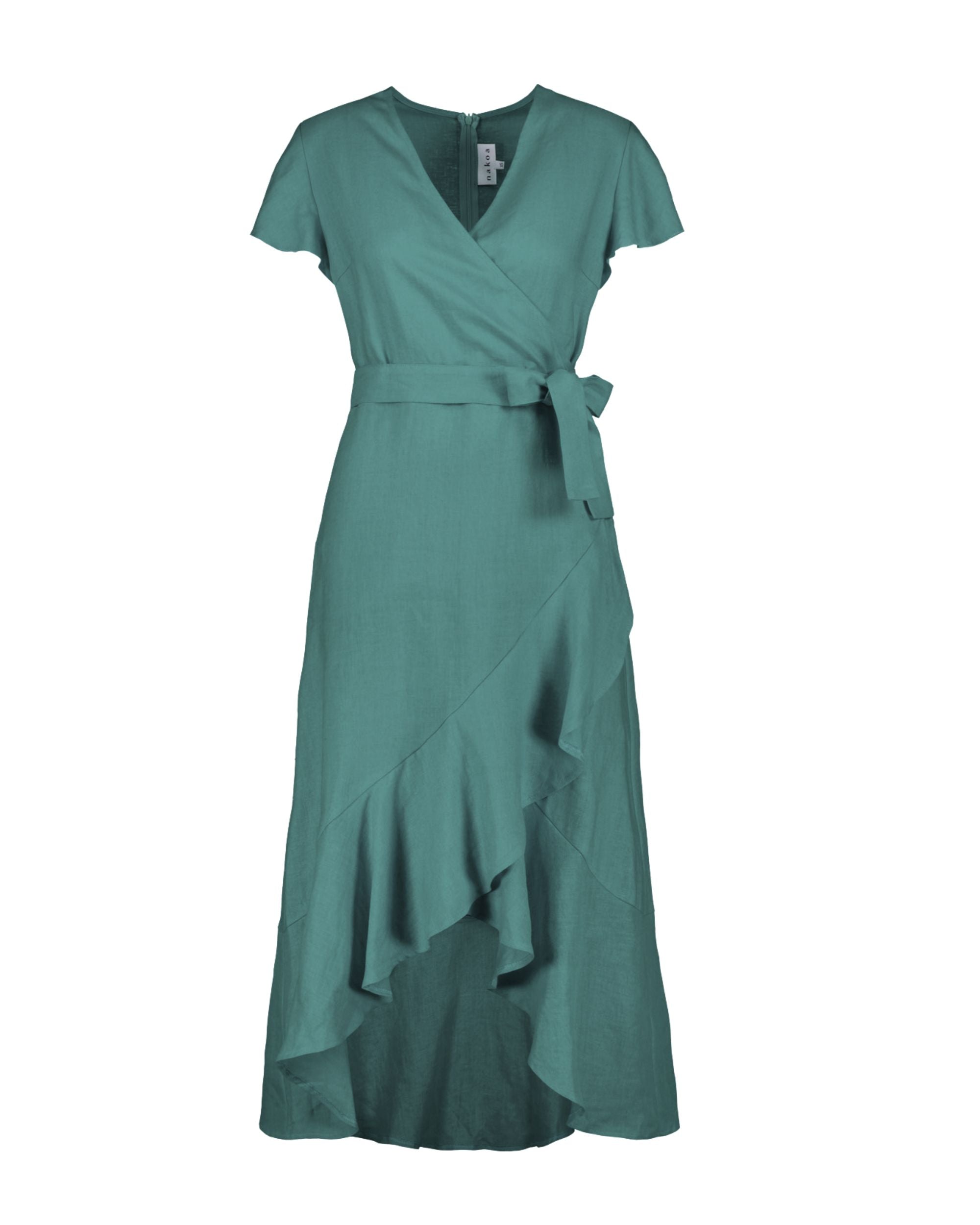 APOLINA 　Annika Dress 3-5y Annika Dress, Silver Pine – Nakoa Oy