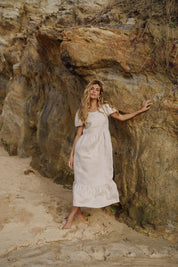 Astrid Dress, Sandshell