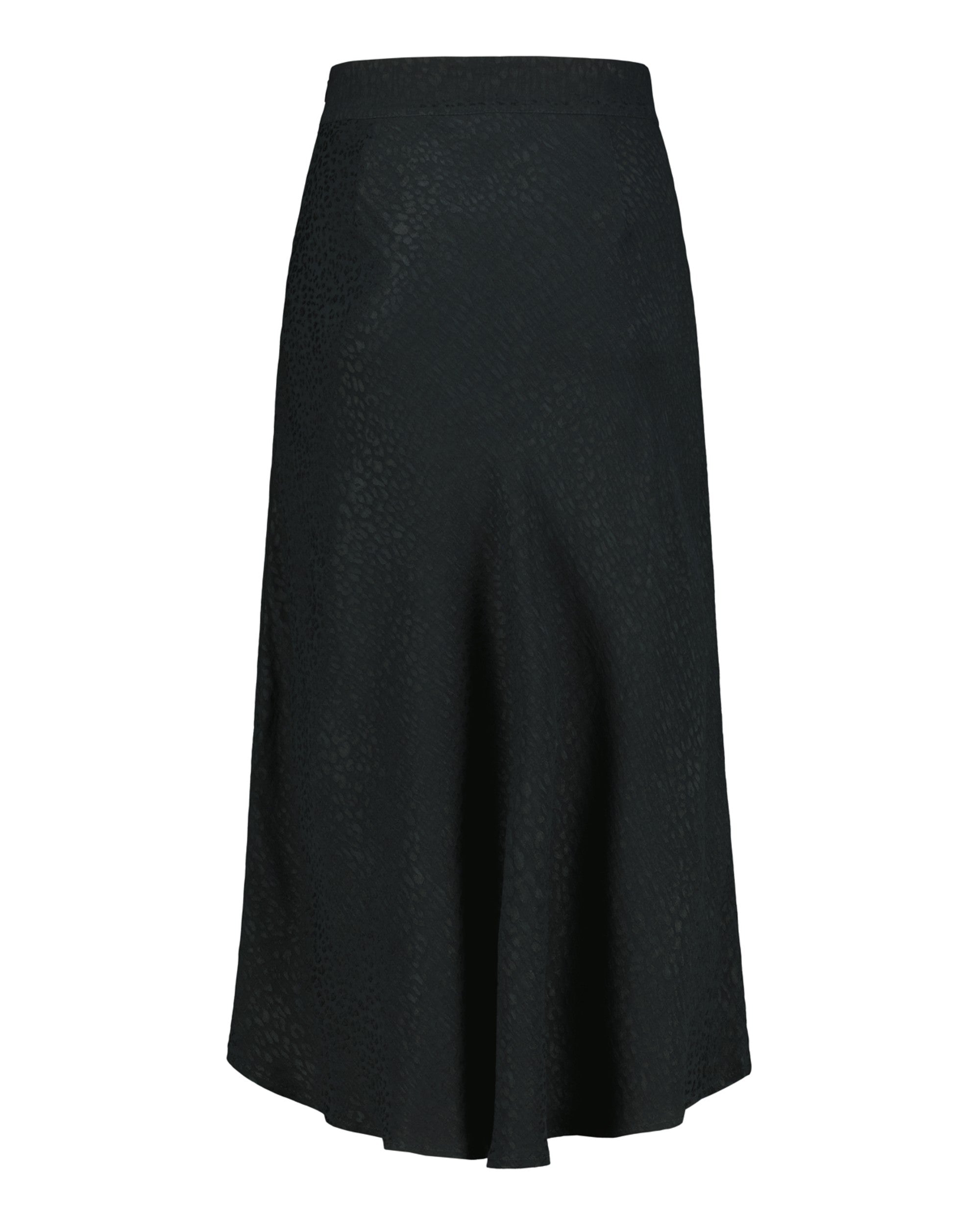 Classic Midi Skirt, Black Leo
