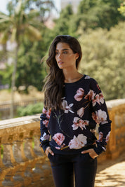 Casual Chic Print Shirt, Elysian