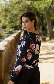 Casual Chic Print Shirt, Elysian