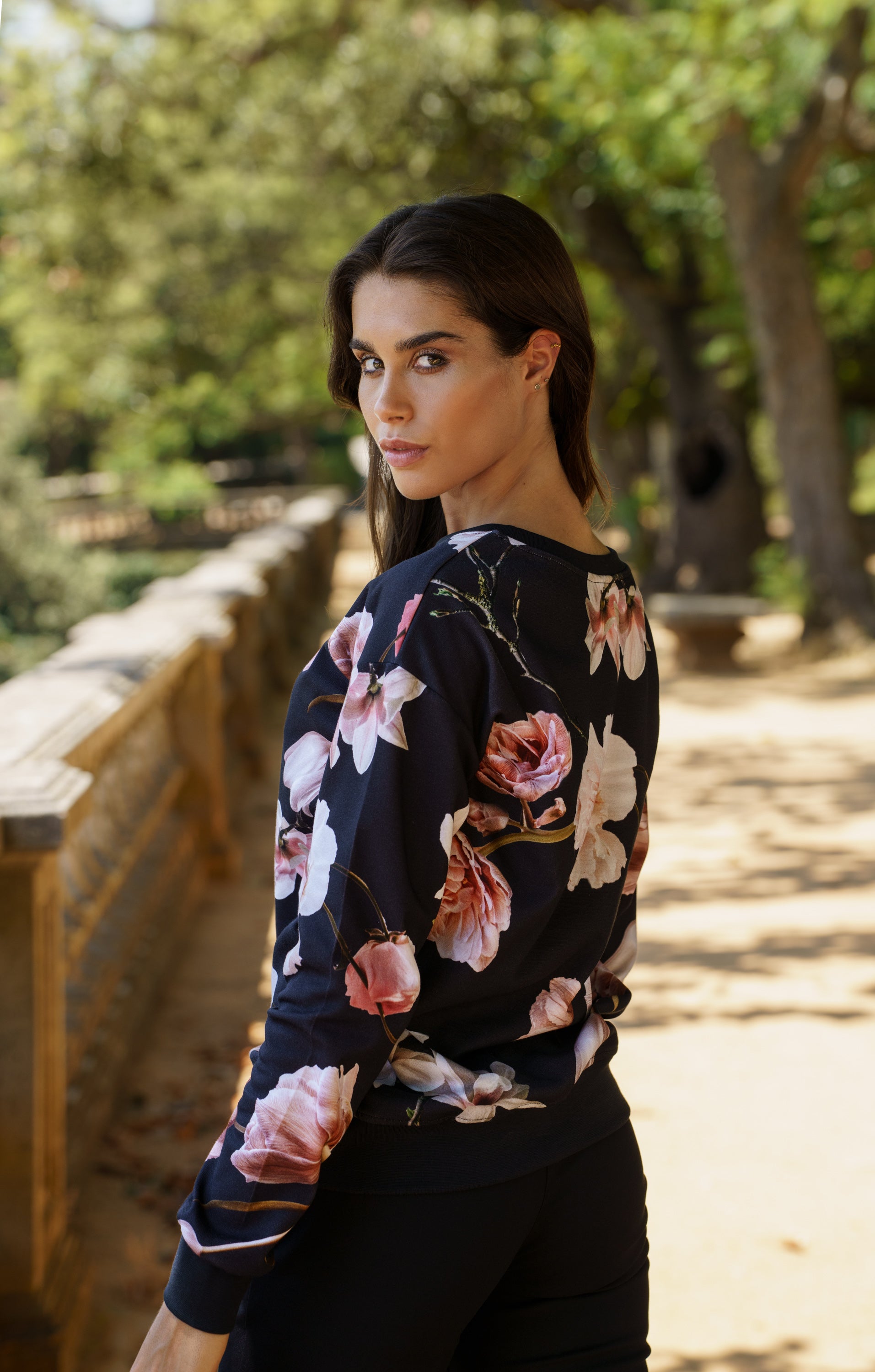 Casual Chic Print Shirt, Elysian