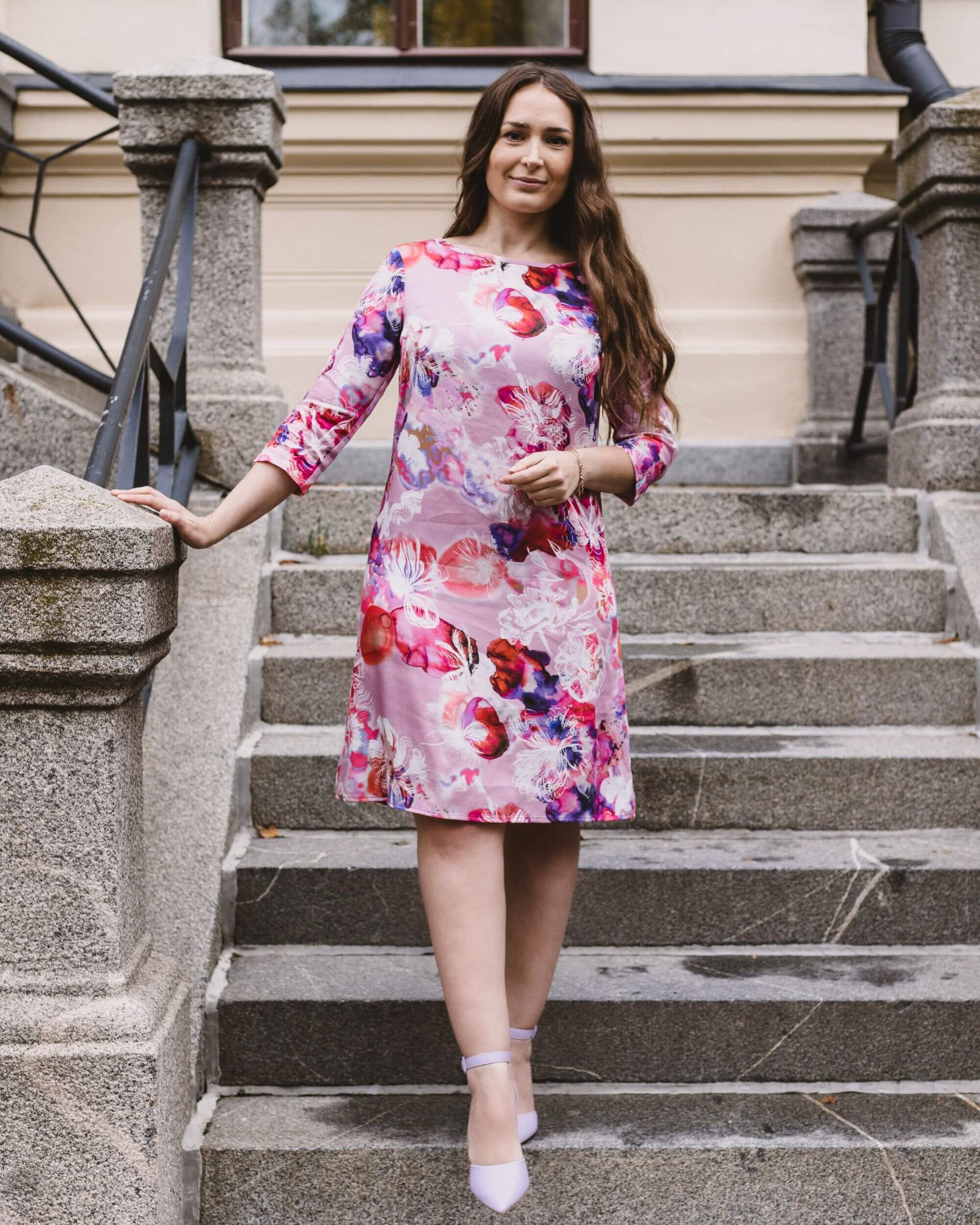 Classic Dress, Coral Reef