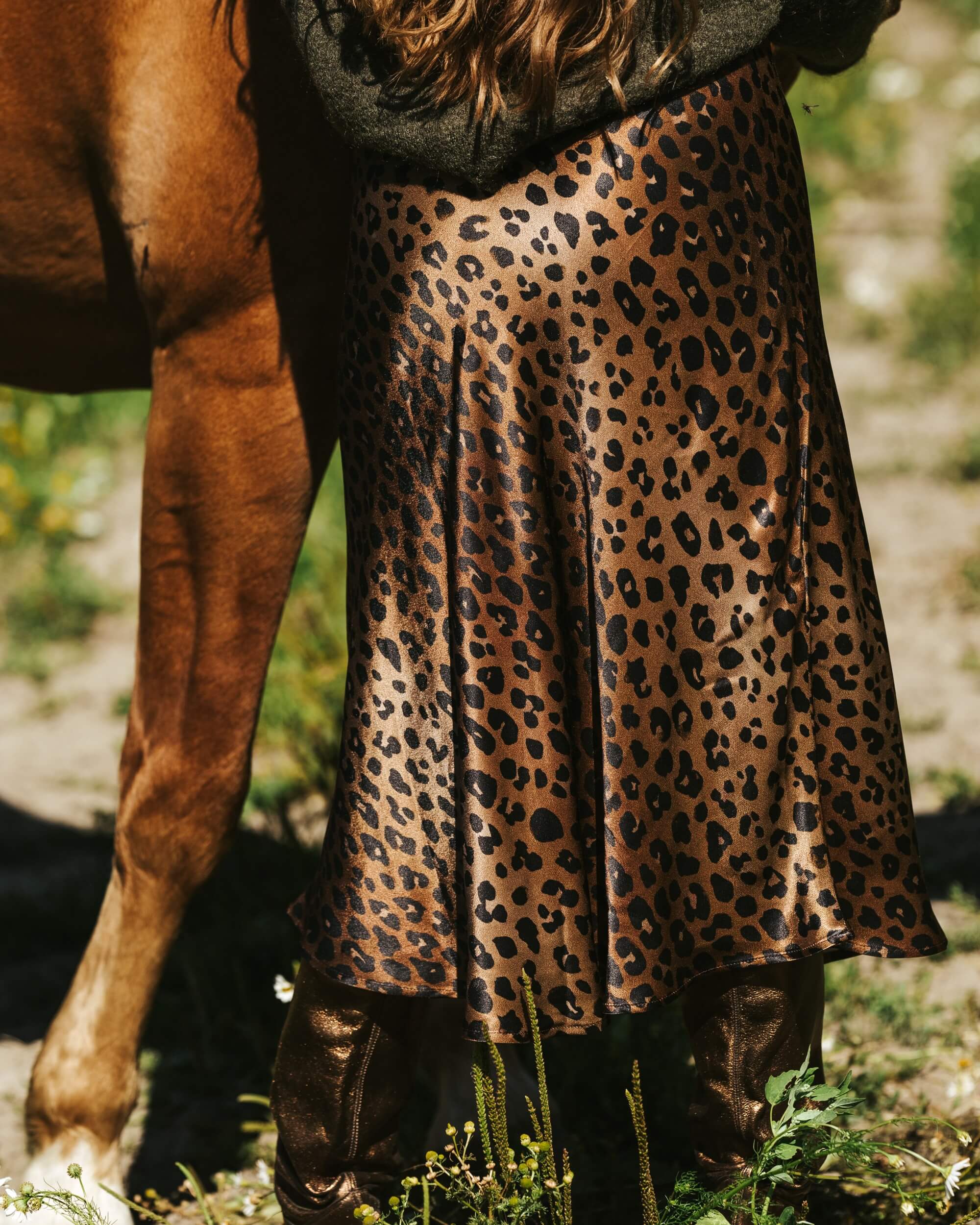 Classic Midi Skirt, Coco Leo