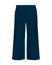 Culottes linen pants, Stonewashed Oxford Navy
