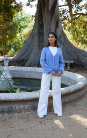 Elsie Cardigan, Celestial Blue