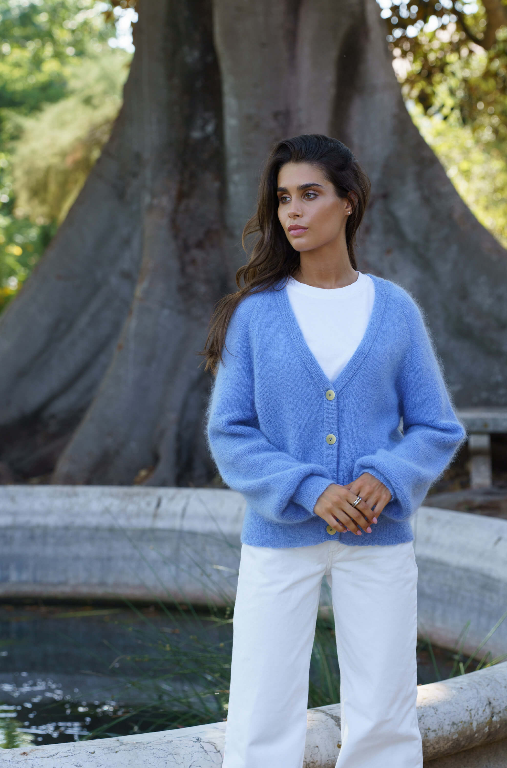 Elsie Cardigan, Celestial Blue