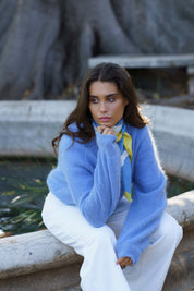 Elsie Cardigan, Celestial Blue