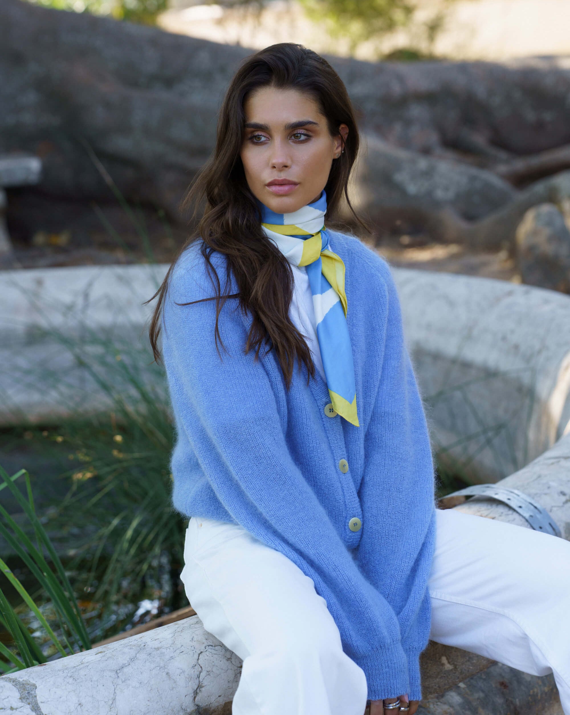 Elsie Cardigan, Celestial Blue