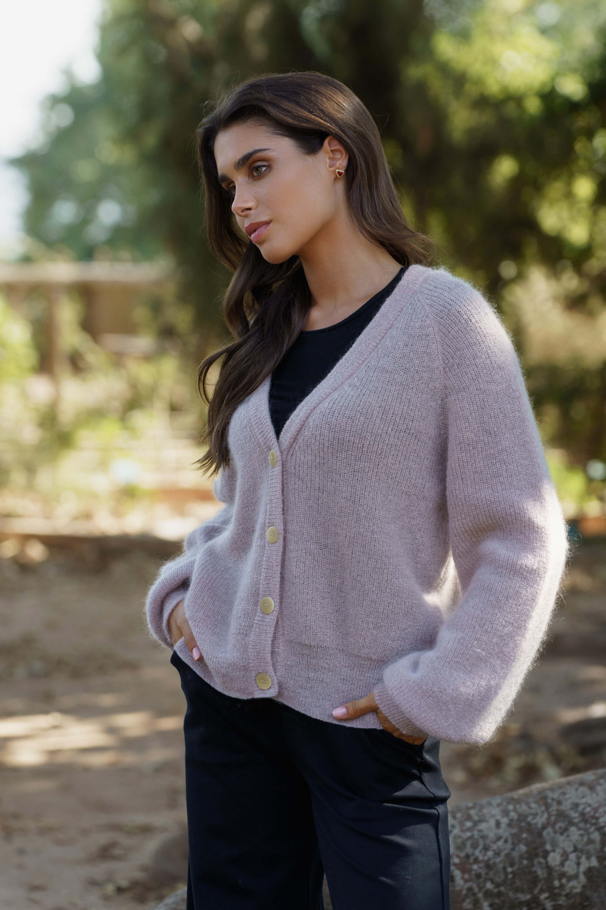 Elsie Cardigan, Harbor Mist