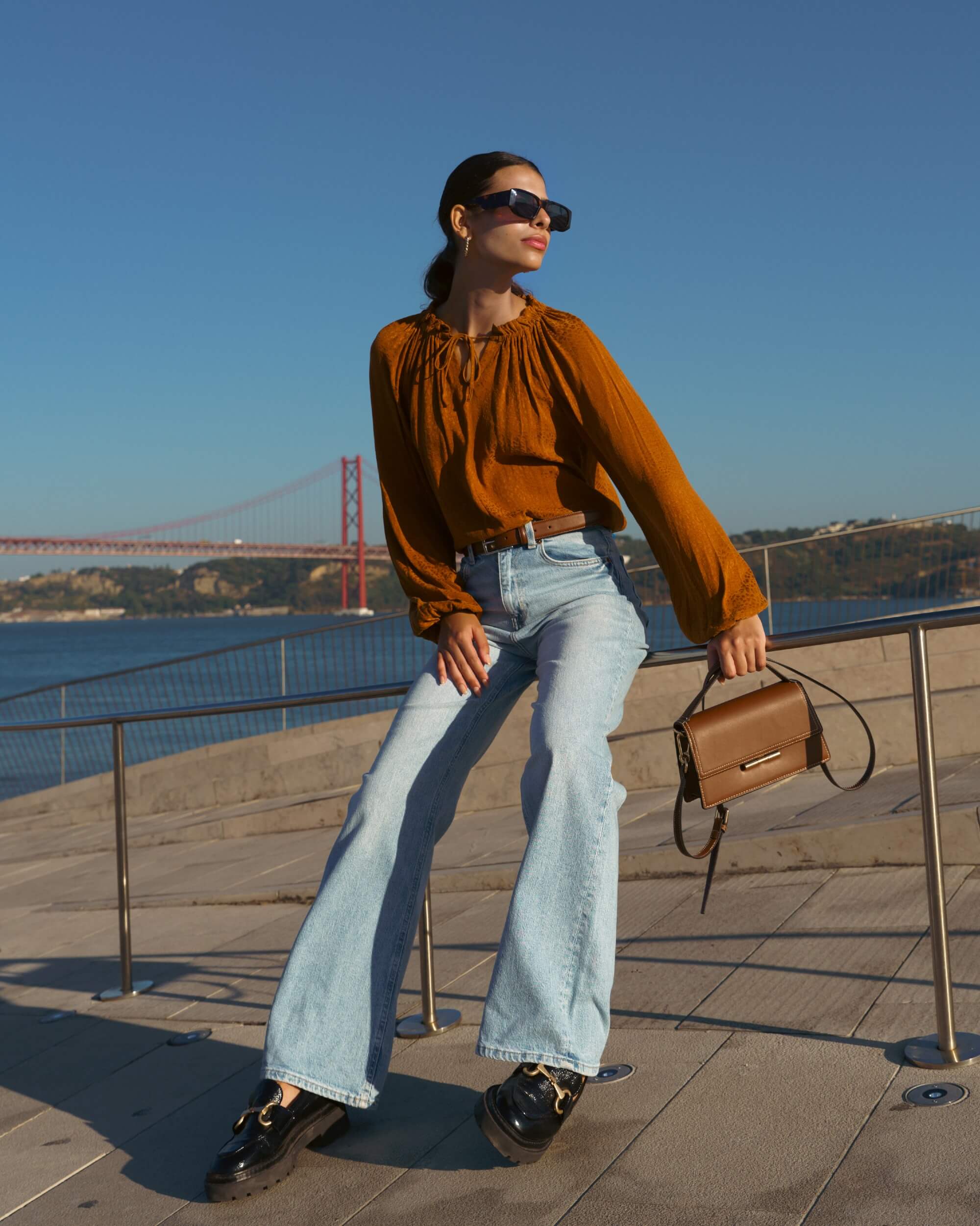 Paloma Blouse, Golden Leo