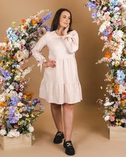 Hailey Dress, Sandshell