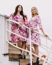 Hailey Dress, Coral Reef