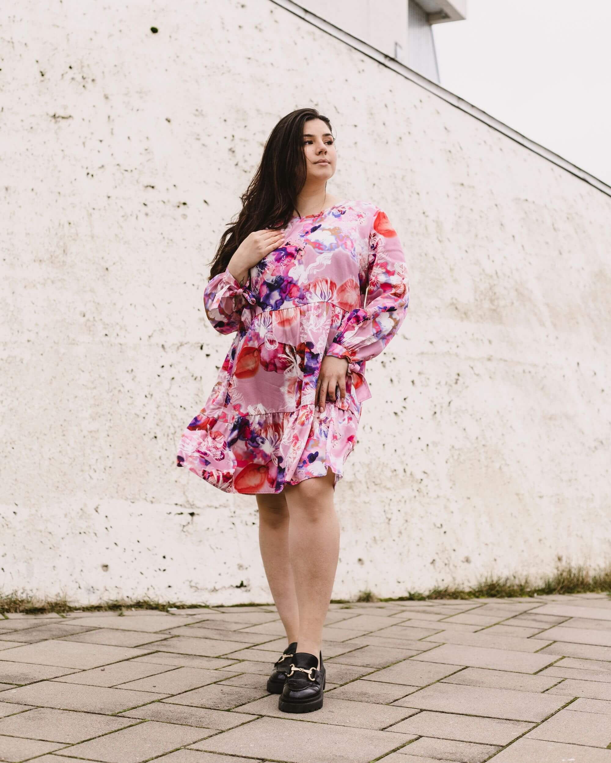 Hailey Dress, Coral Reef