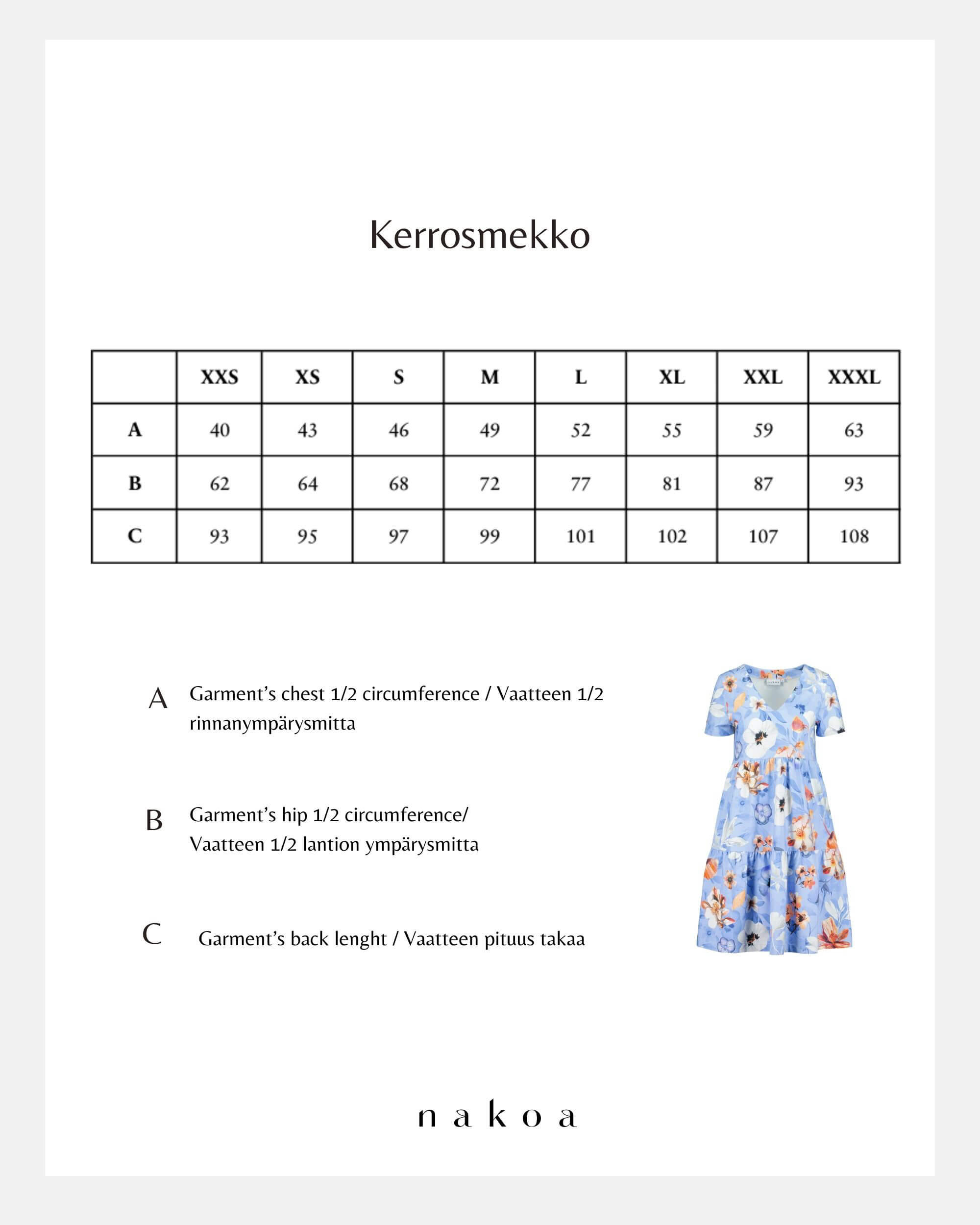 Layered dress, Serein