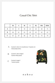 Casual Chic Print Shirt, Olive Siesta