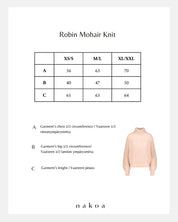 Robin Mohair Knit, Champagne