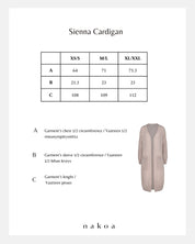 Sienna Cardigan, Smoke Green