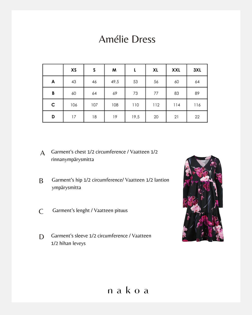 Amélie Dress layered dress, Orchid