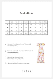Annika Dress, Amber