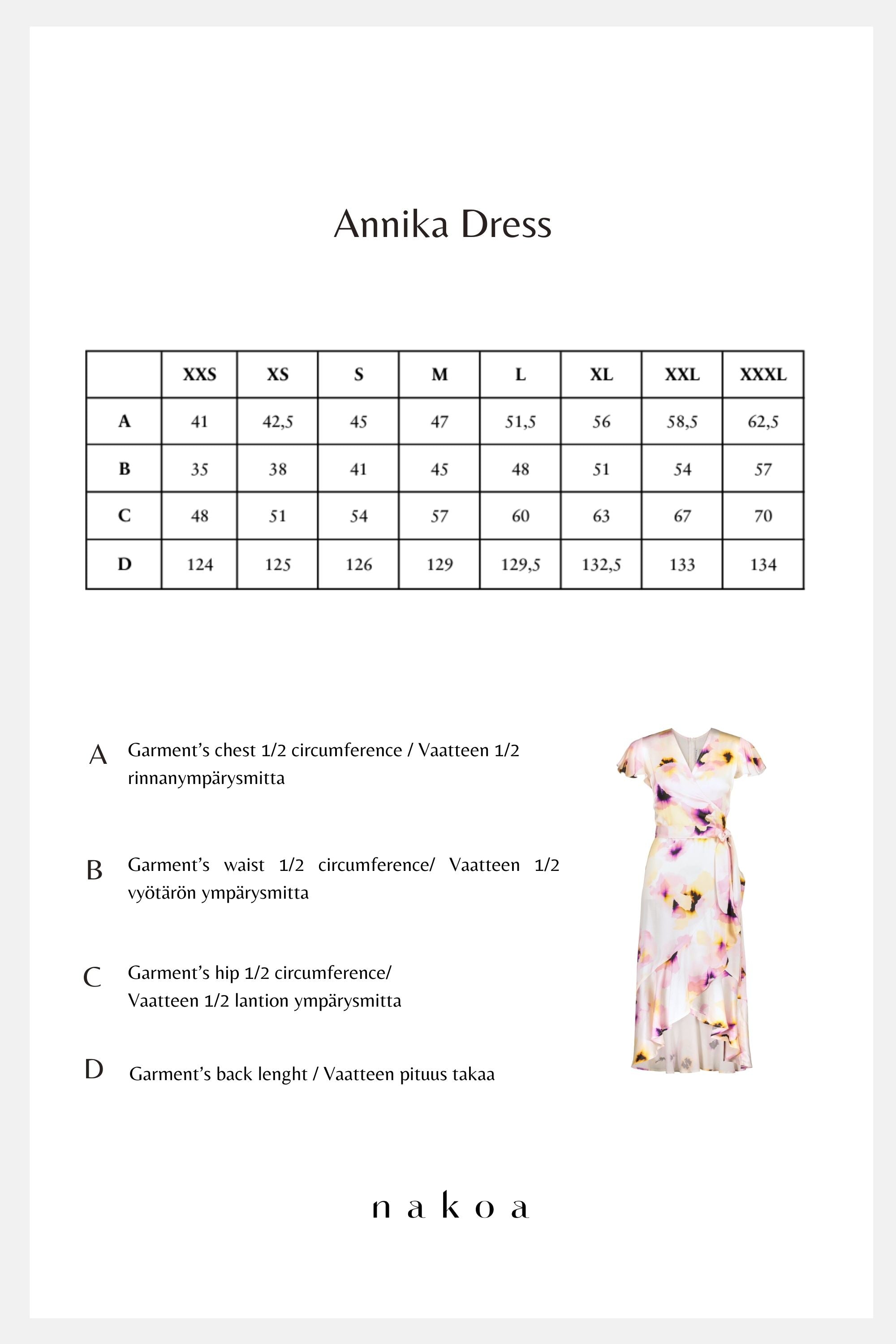 Annika Dress, Amber