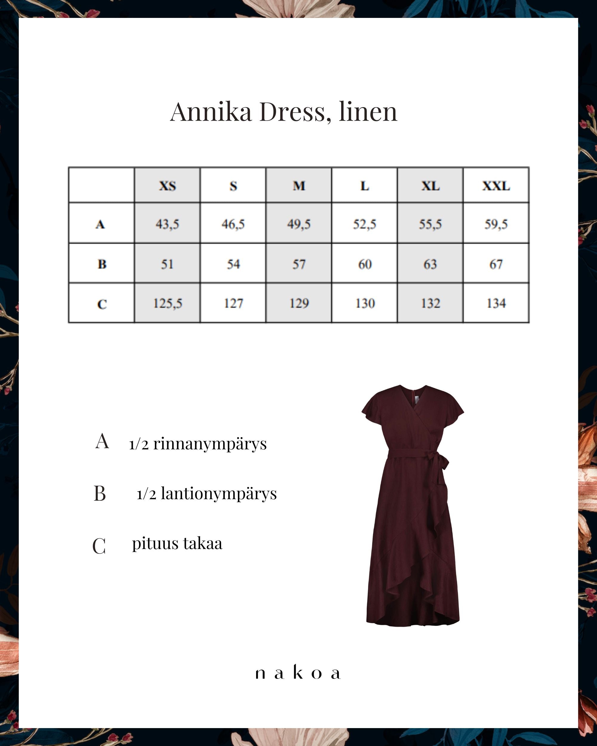 Annika Dress, Black