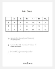Inka Dress, Black