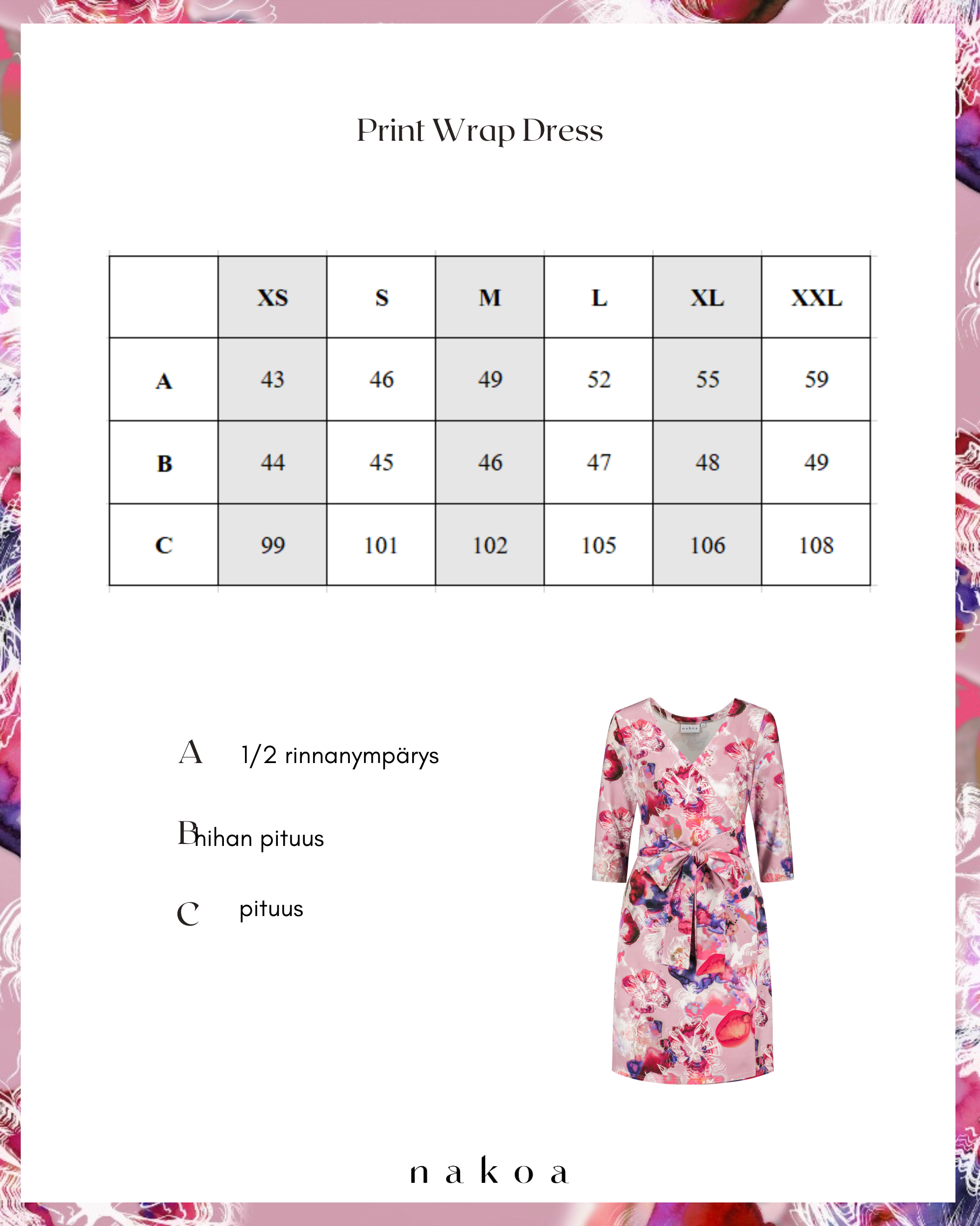 Print Wrap Dress, Coral Reef