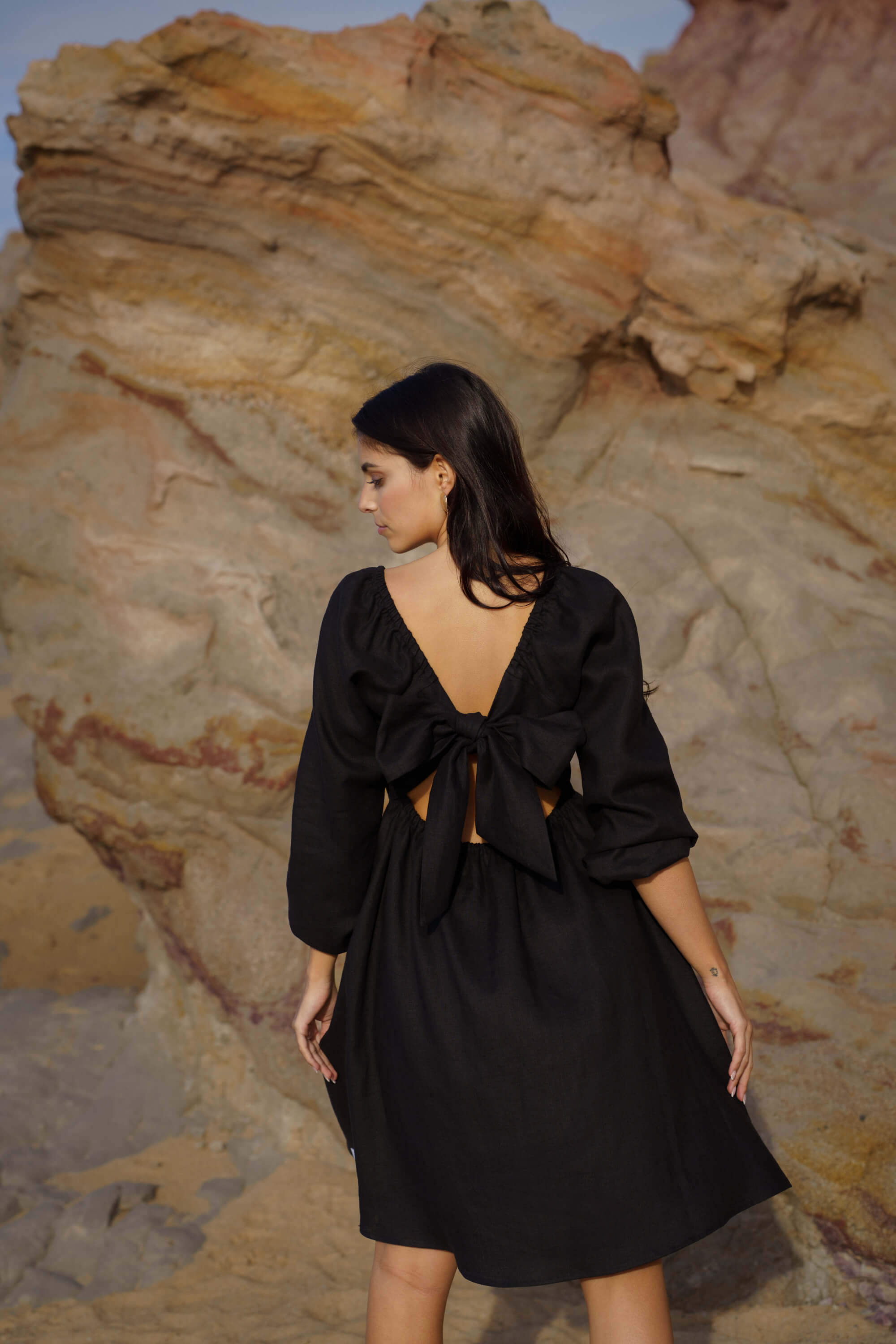 Monica Dress, Black