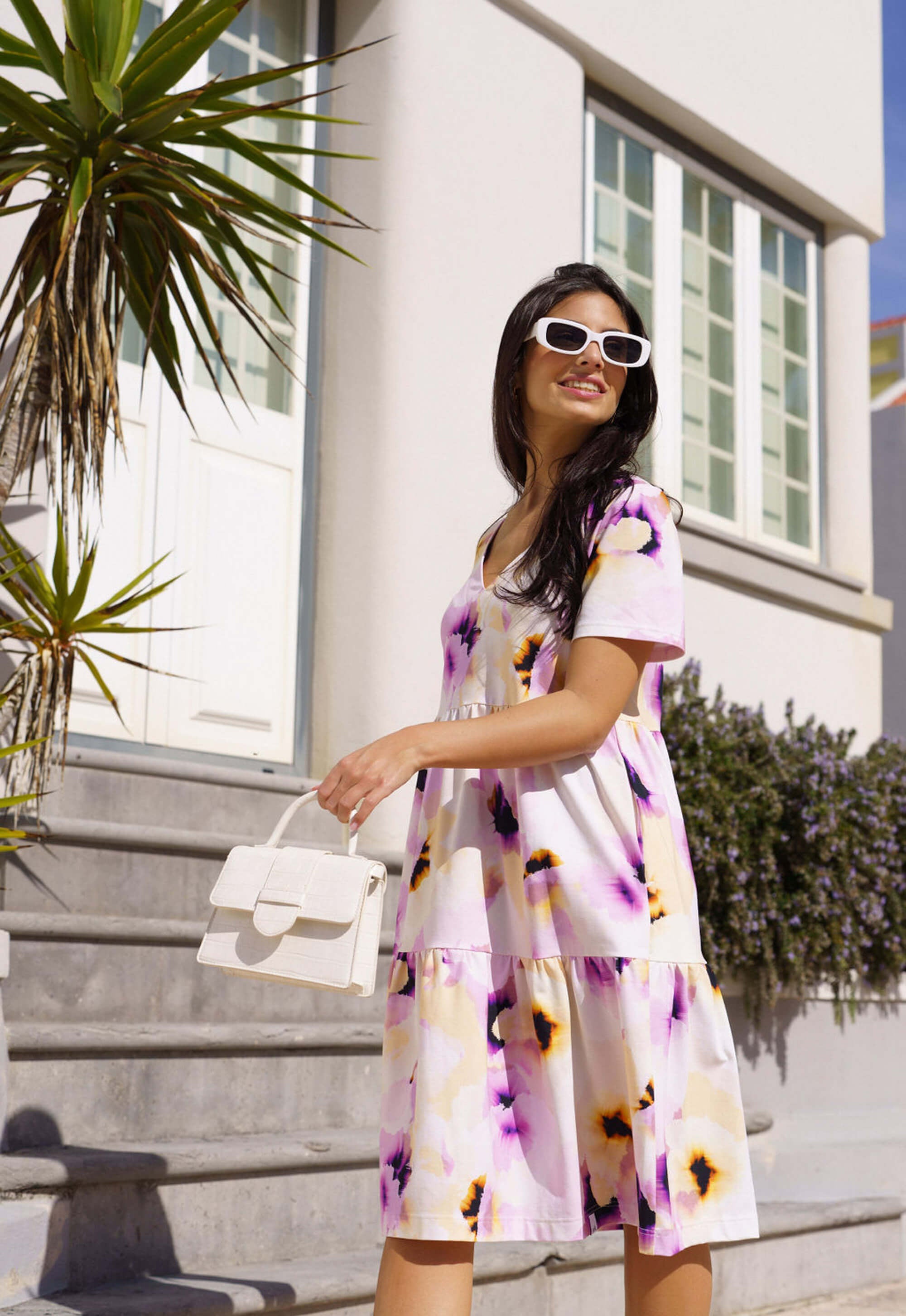 Layered dress, Amber
