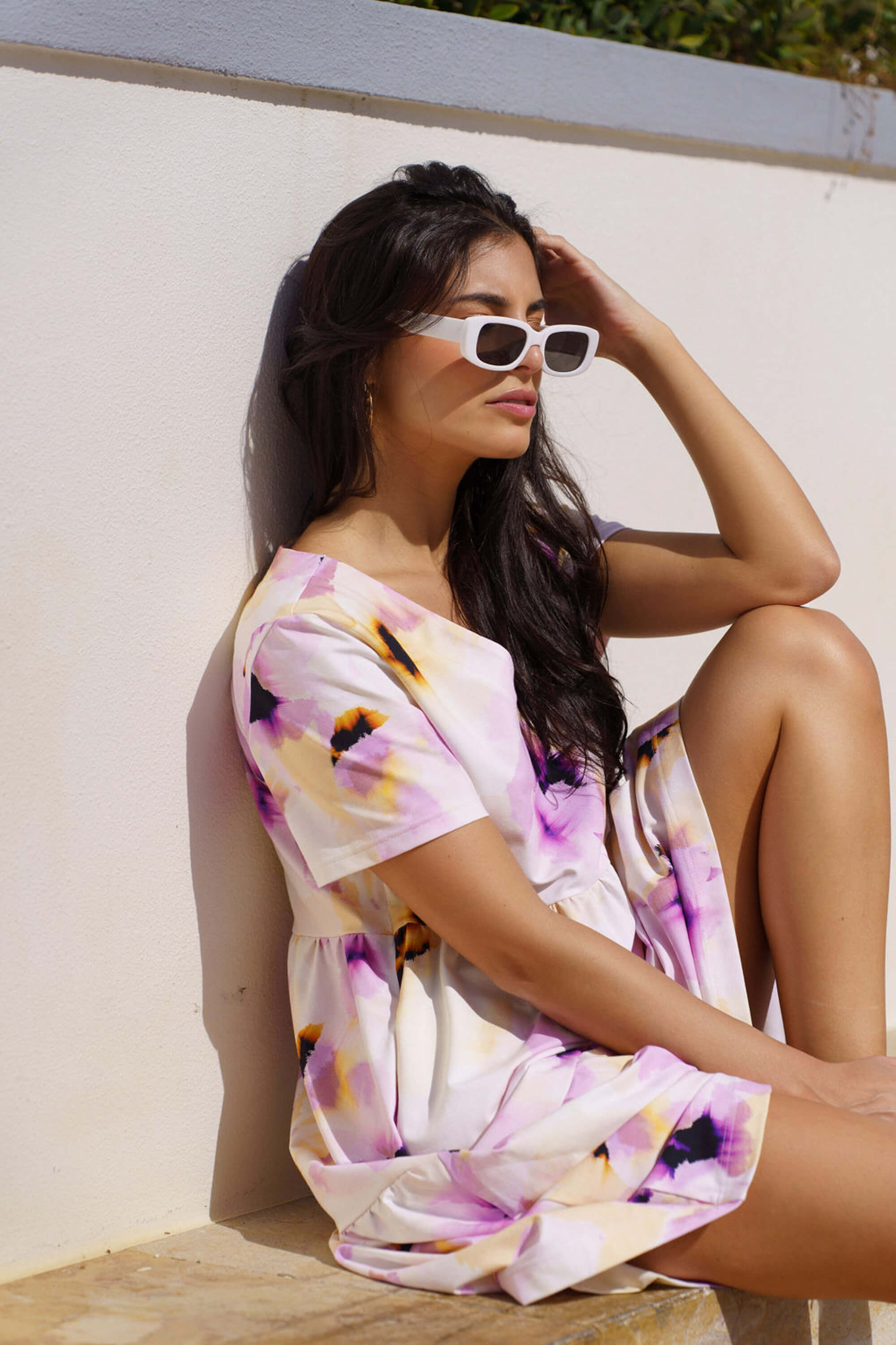 Layered dress, Amber