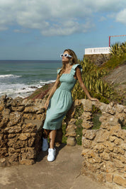Ariela Dress, Desert Sage