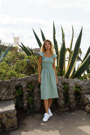 Ariela Dress, Desert Sage