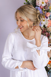 Hailey Dress, Coconut Milk