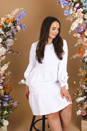 Hailey Dress, Coconut Milk