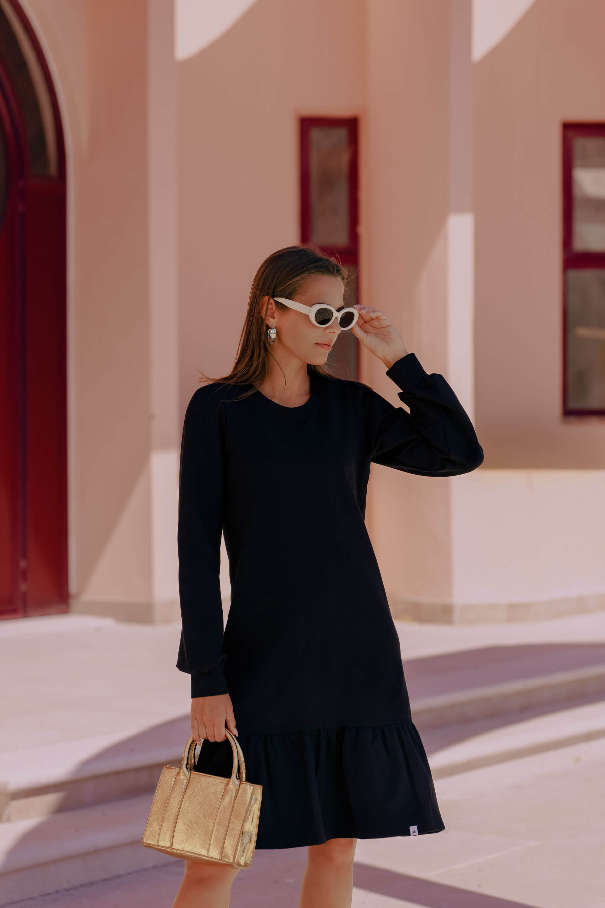 Poppy Dress, Black