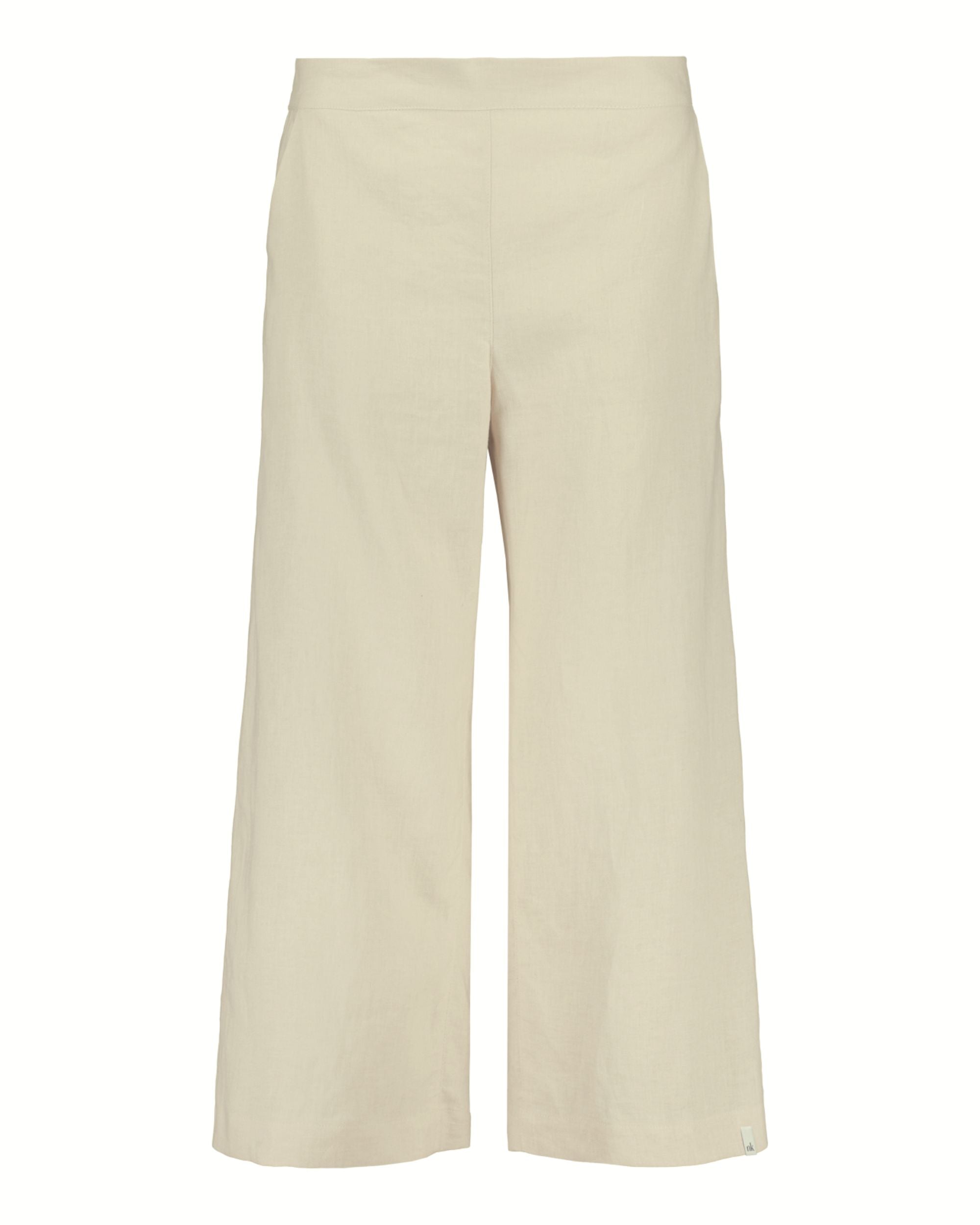 Culottes linen pants, Sandshell