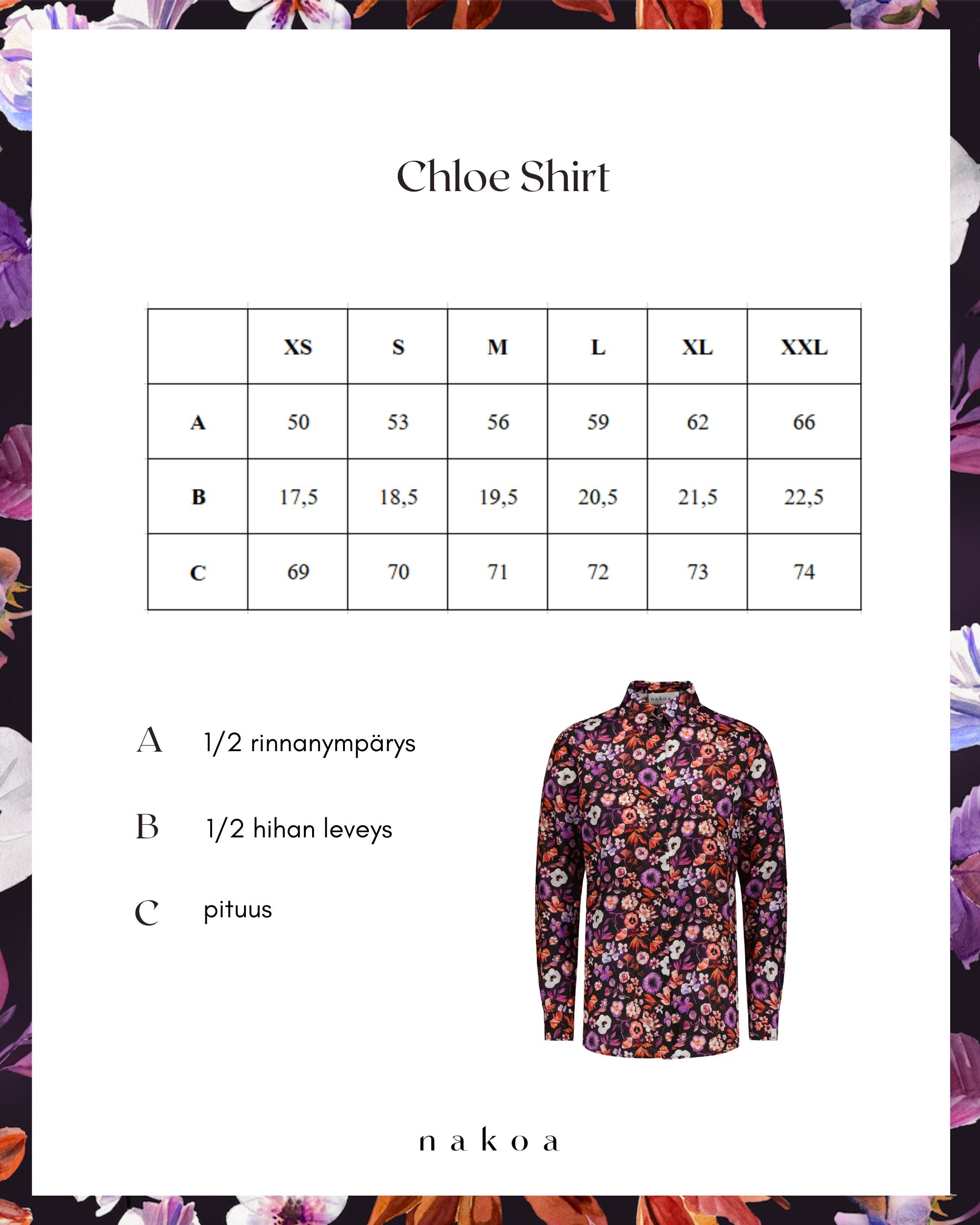 Chloe Shirt, Violettes