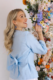 Ophelia Blouse, Sky Blue