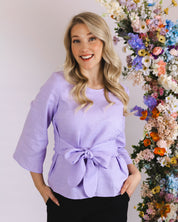 Ophelia Blouse, Lupine