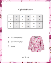 Ophelia Blouse, Ballet of Blossoms