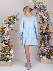Hailey Dress, Sky Blue